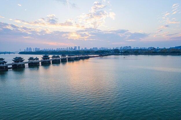 Photo guangdong chaozhou city china xiangzi bridge