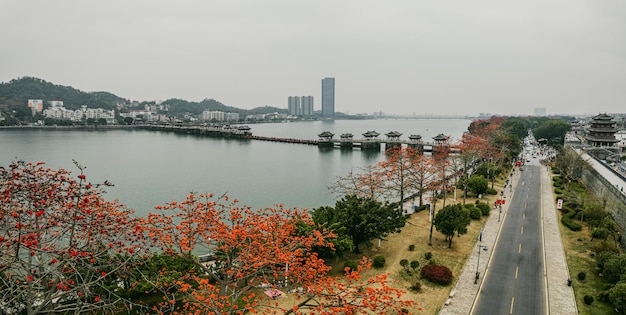 Guangdong Chaozhou stad China Xiangzi Bridge