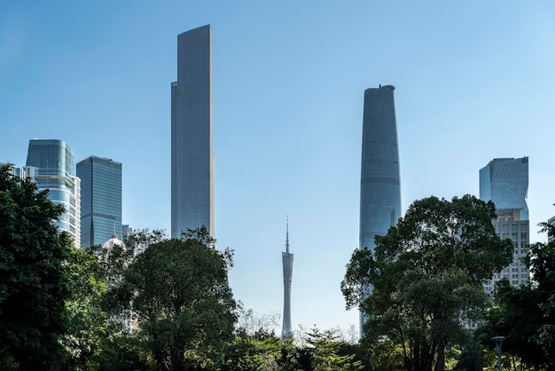 Guangzhou Financial Center Modern Office Building