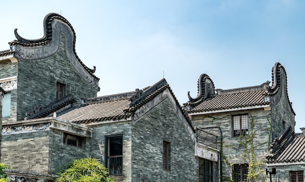 広州霊南古代の建物と家屋