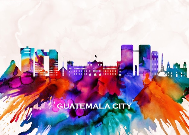 Guatemala City Skyline