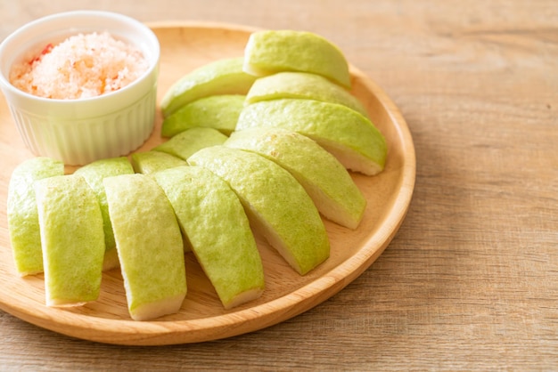 Guava Dip with Chili and Salt