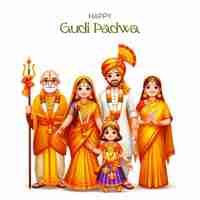 Photo gudi padwa in india