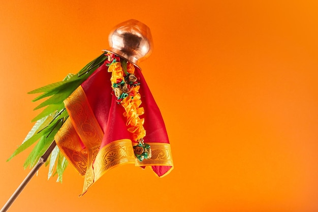 Foto gudi padwa celebrazione del capodanno lunare dell'india