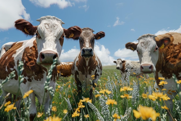 Photo guernsey cows breed characteristics and traits