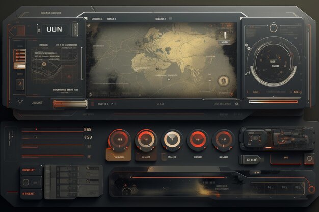 Premium Photo | GUI Graphical User Interface concept