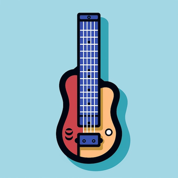 Guitar_Bridge_Modern_Line_Icon_Vector_Line_Art_CuteIc