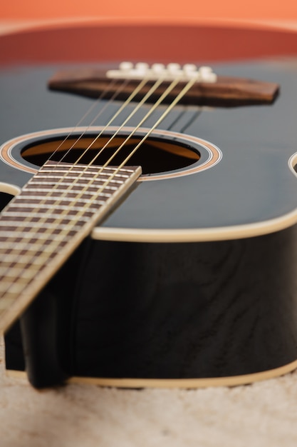 Guitar close up