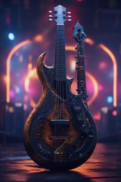 the guitar is made by the company's company.