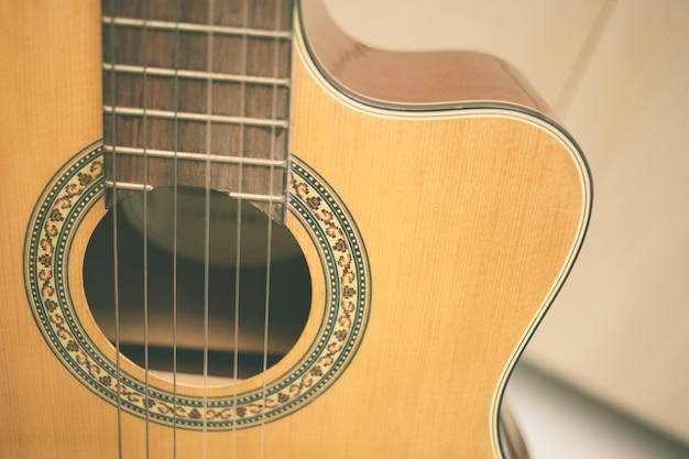 Suono di chitarra vintage tono colore.