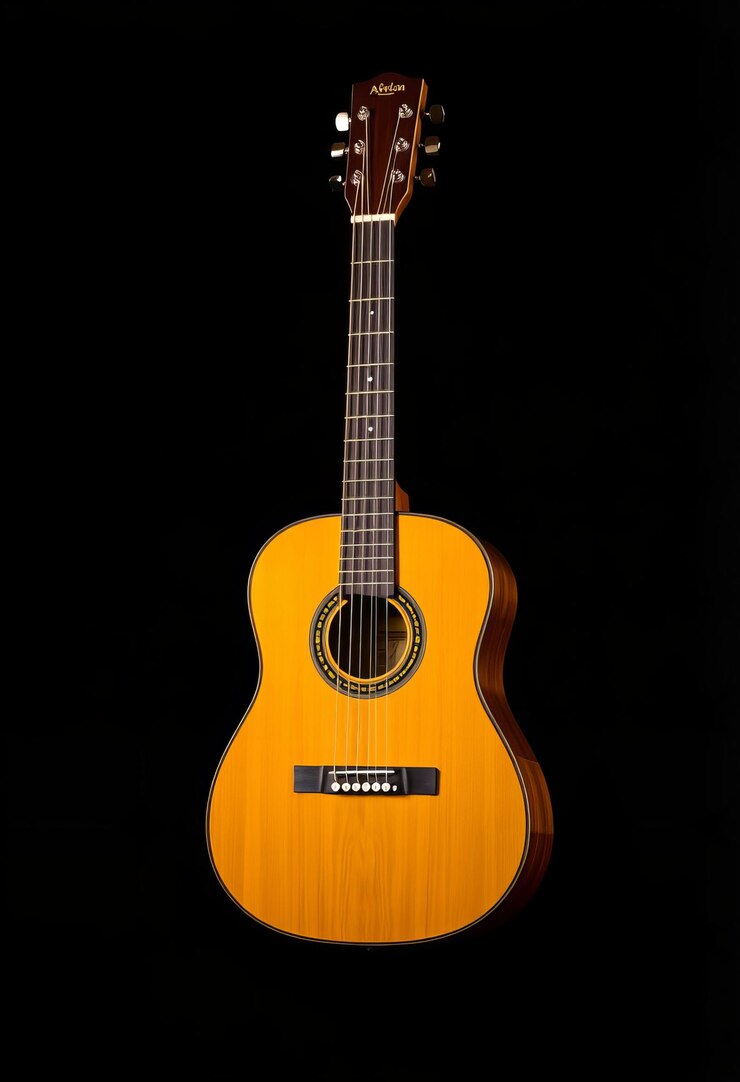 Photo a guitar that is made by the company company