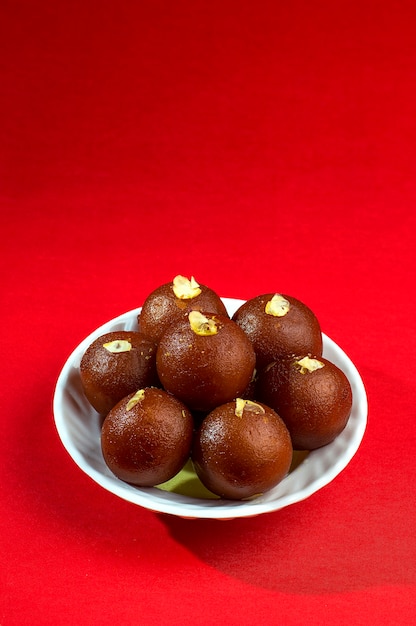 Gulab Jamun, 인도 디저트 또는 달콤한 요리