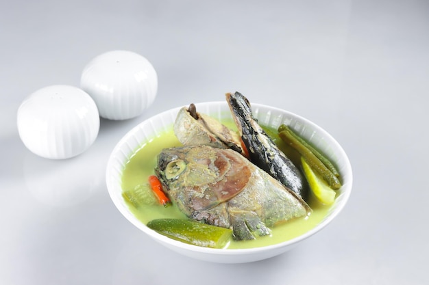 Gulai Kuning Ikan Tongkol or Yellow Fish Curry is a Popular Dish from Kelantan, Malaysia.