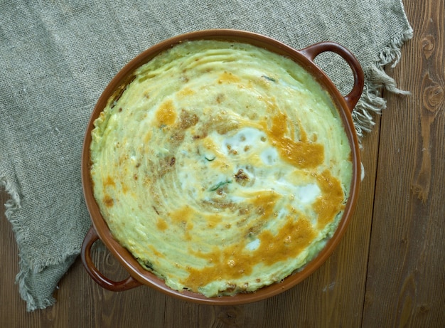 Gulbishnik- Belarusian dairy potato casserole