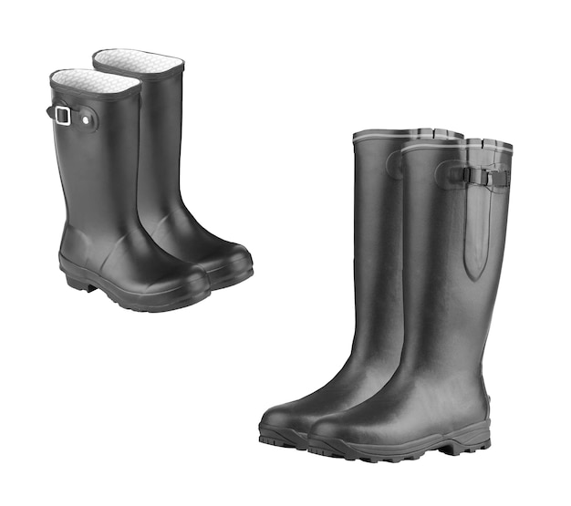 Gum Boots isolated