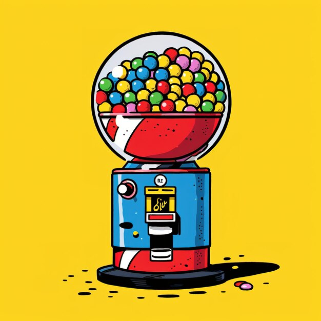 Photo gumball machine