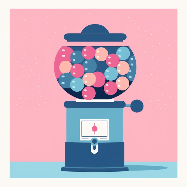 Photo gumball machine