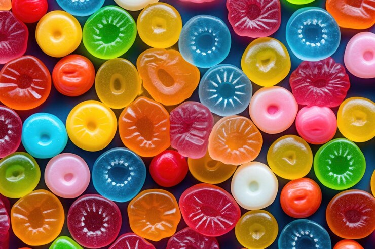 Photo gummies confectionery backgrounds candy