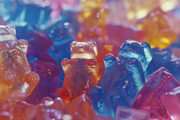 Gummy Bears Candy Candy Gummy Bears Candy