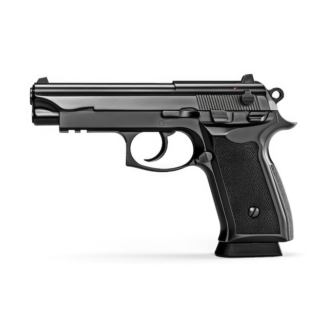 gun isolated on white background