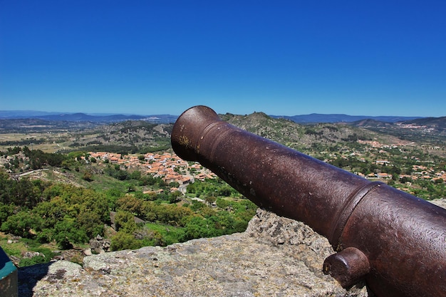 The gun in Monsanto village in Portugal