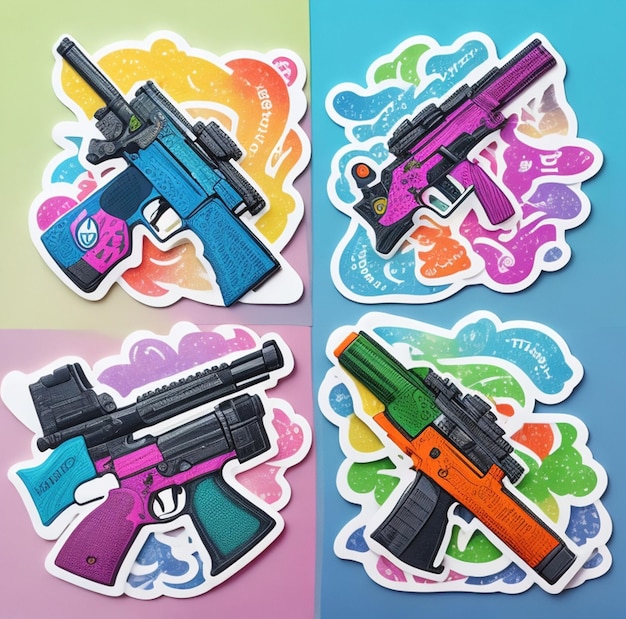 Gun Stickers