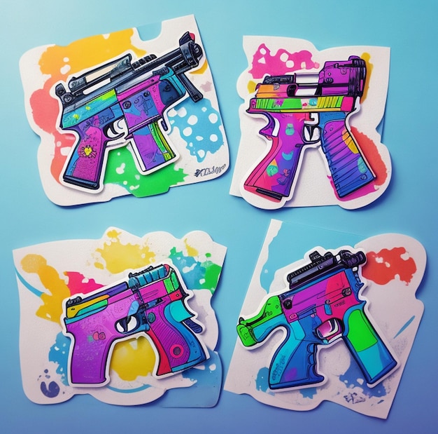 Gun Stickers