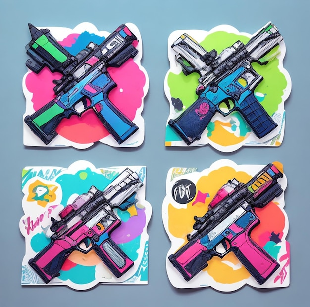 Gun Stickers