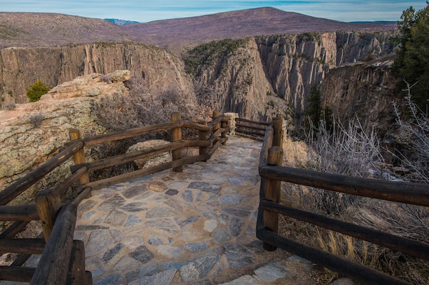 Foto gunnison black canyon trail