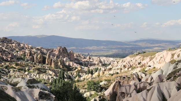 Guvercinlik Valley in Goreme Cappadocia