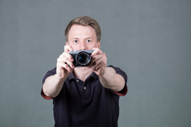 Guy with camera