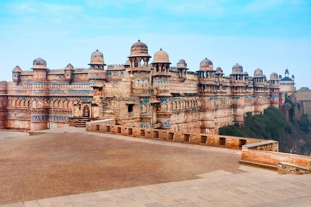 Foto gwalior fort o gwalior qila india