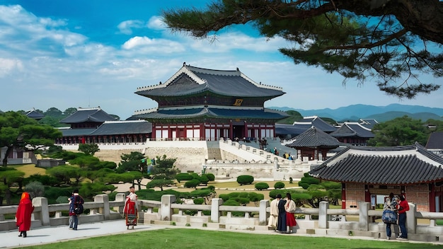 Photo gyeongbokgung palace