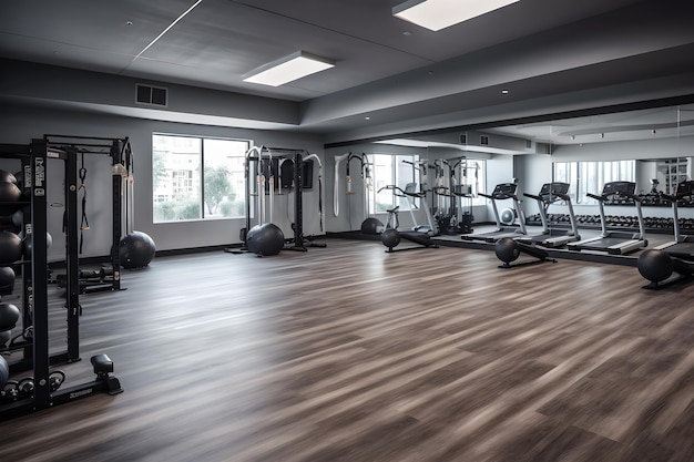 The gym at the new york