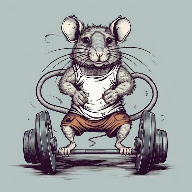 Rat Gym Stock Illustrations – 121 Rat Gym Stock Illustrations, Vectors &  Clipart - Dreamstime