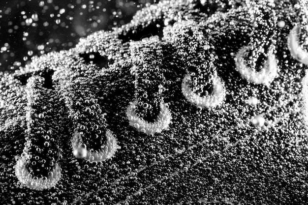 Foto scarpa da ginnastica sott'acqua