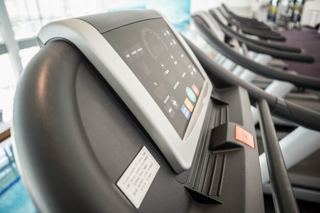 Gym zonder menseninterieur