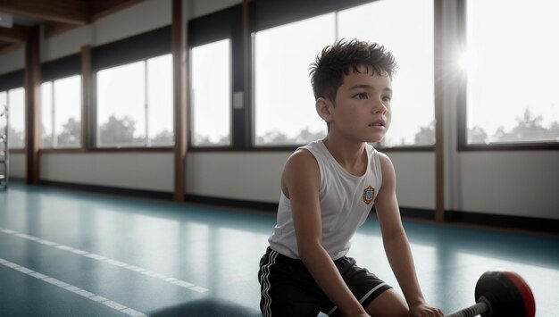 Gymnasiumtraining voor jongens