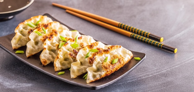 写真 餃子や餃子のおやつ醤油