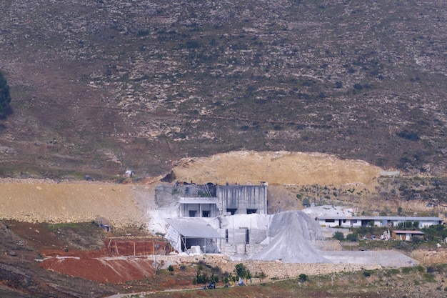 Gypsum quarry