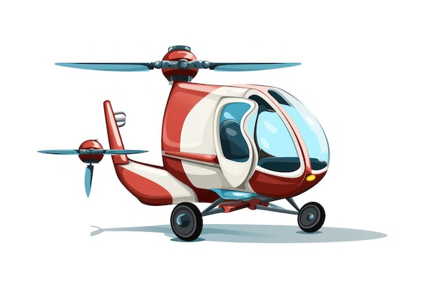 Gyrocopter-icoon op witte achtergrond ar 32 v 52 Job ID 6d0a5fa0be054016b2802631fdb1c595