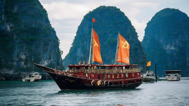 Ha long bay in vietnam