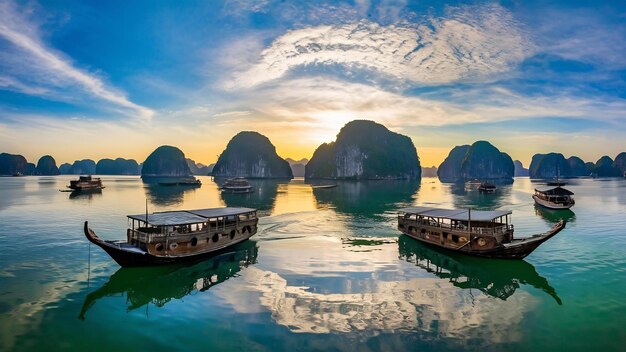 Ha long bay in vietnam