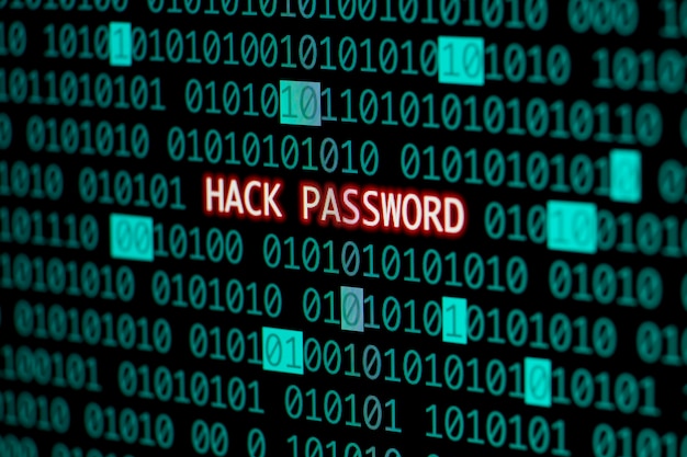 Hack password con codice binario