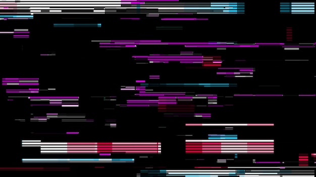 Hacking a computer network Glitch effect background Distortion of the digital stream