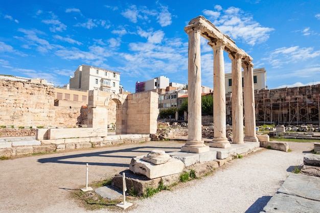 Hadrian's Library in Athens