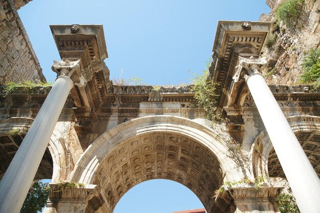 Hadrians Gate in Antalya Turkiye