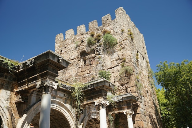 Hadrians Gate in Antalya Turkiye