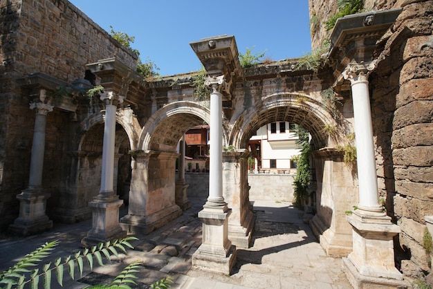 Porta di adriano ad antalya turkiye