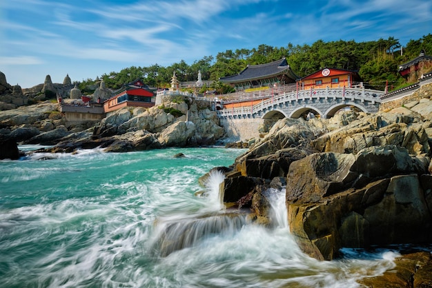 Foto tempio di haedong yonggungsa busan corea del sud